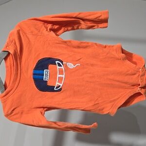 18m Carters Boys 🏈 Sports Ling sleeved onesie bodysuit for toddlers babies
